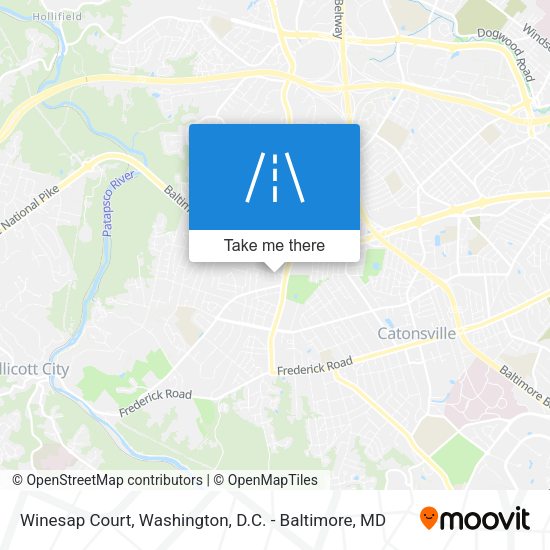Winesap Court map