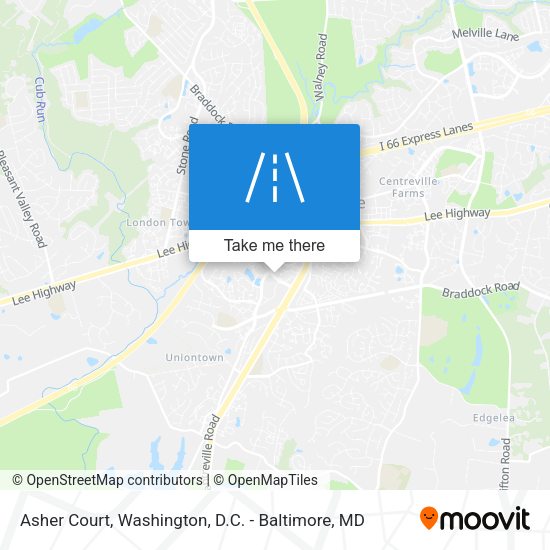 Asher Court map