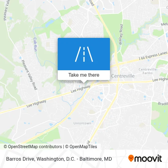 Barros Drive map