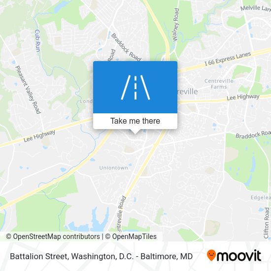 Mapa de Battalion Street