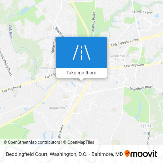 Mapa de Beddingfield Court
