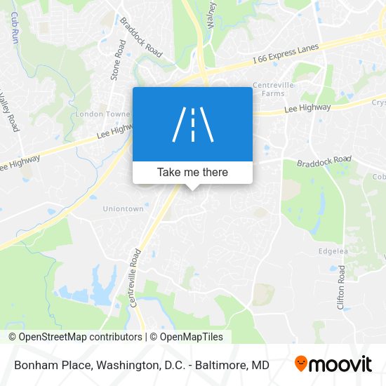 Bonham Place map