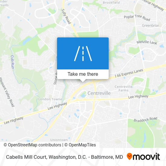 Cabells Mill Court map