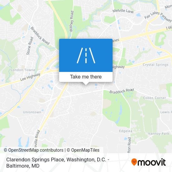 Mapa de Clarendon Springs Place
