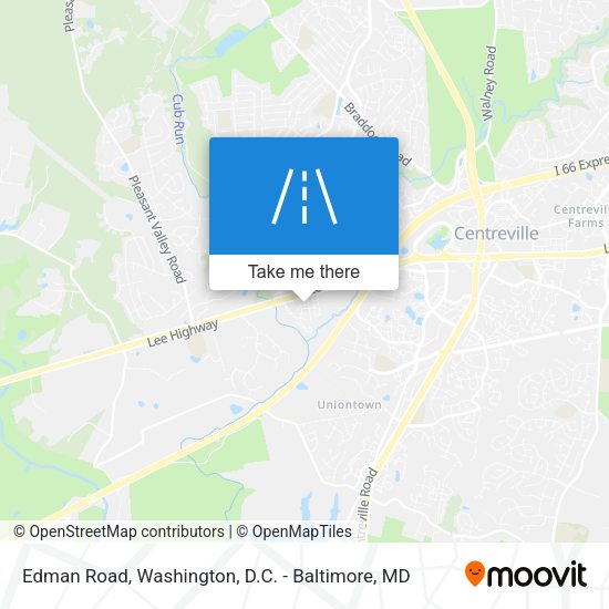 Mapa de Edman Road