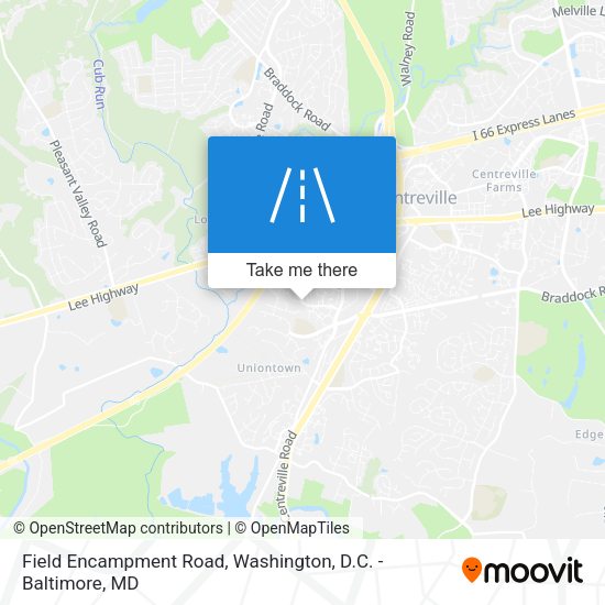 Field Encampment Road map