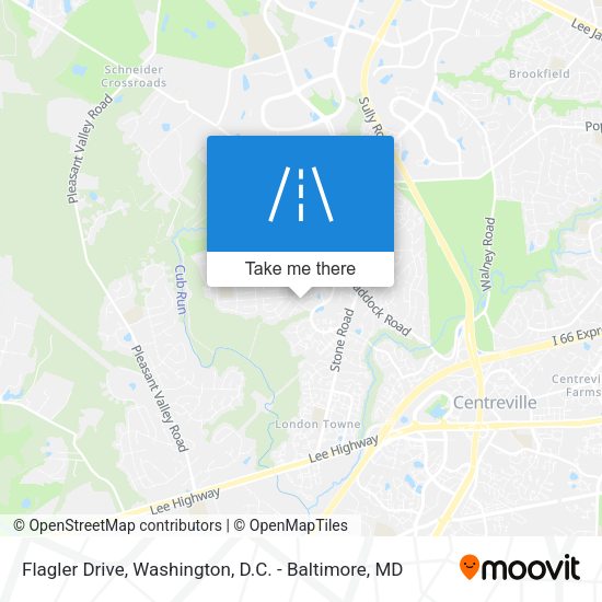 Mapa de Flagler Drive