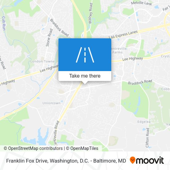 Mapa de Franklin Fox Drive