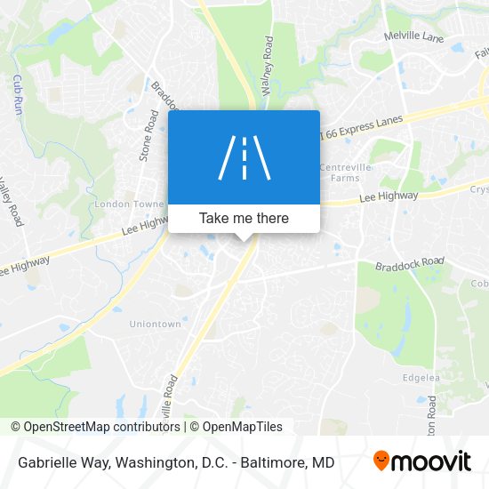 Gabrielle Way map