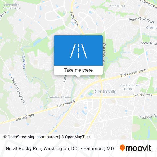 Great Rocky Run map