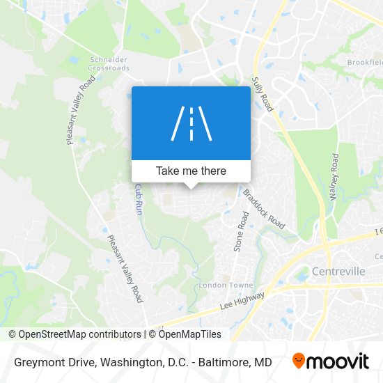 Greymont Drive map