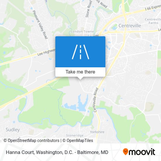 Mapa de Hanna Court