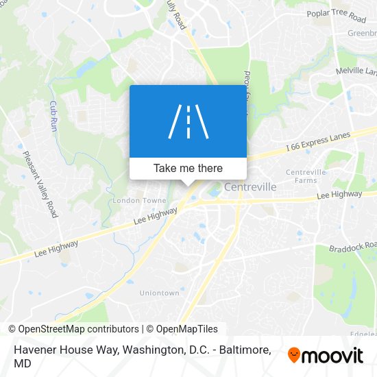 Mapa de Havener House Way