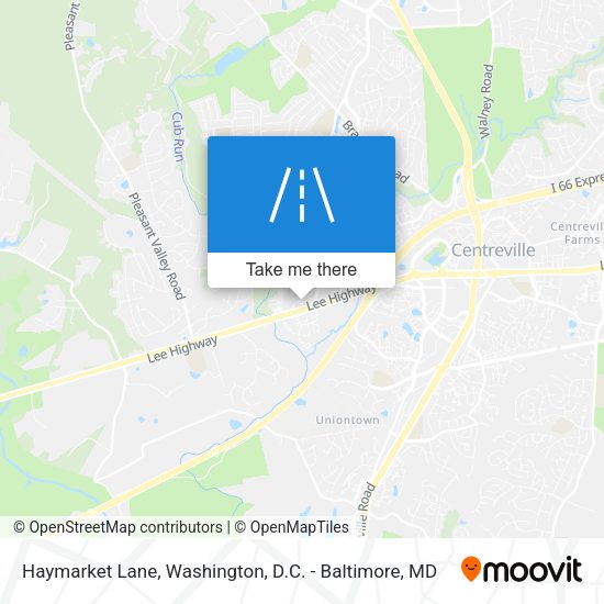 Mapa de Haymarket Lane