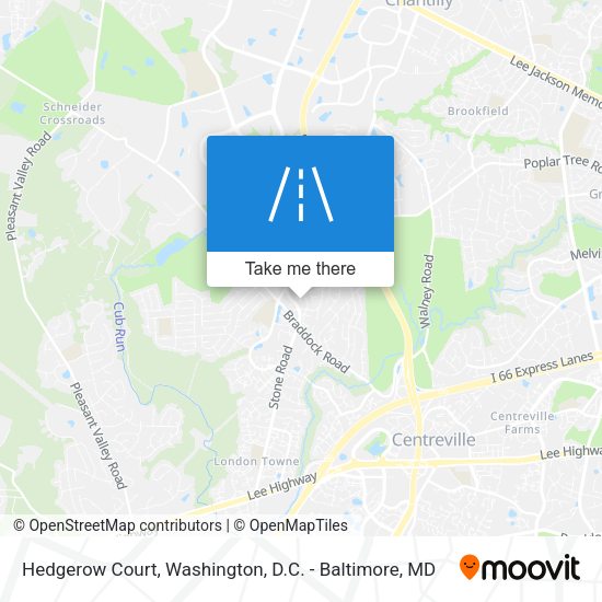 Hedgerow Court map