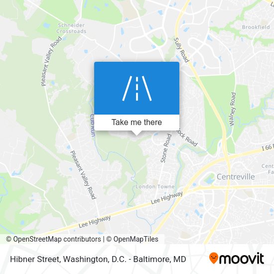 Hibner Street map