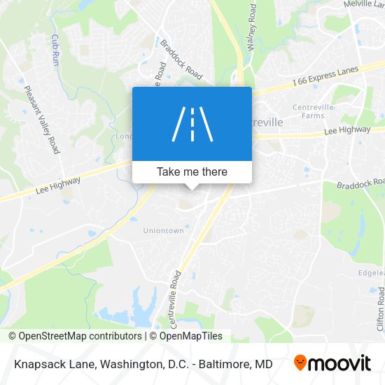Mapa de Knapsack Lane