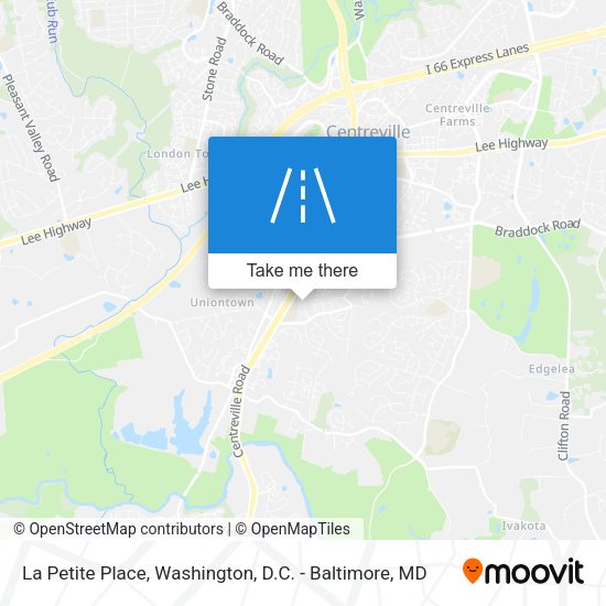 La Petite Place map