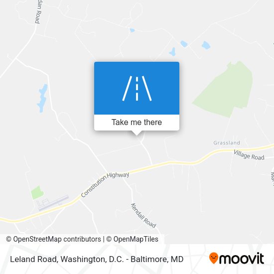 Leland Road map