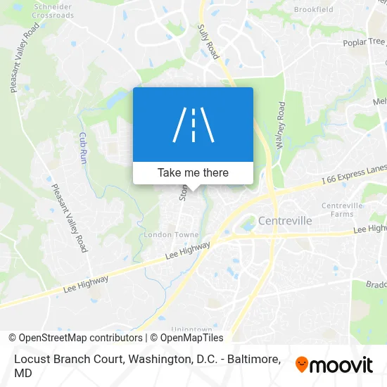 Locust Branch Court map