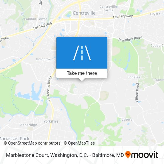 Mapa de Marblestone Court