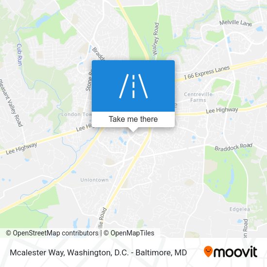 Mapa de Mcalester Way