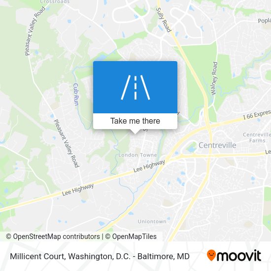 Millicent Court map