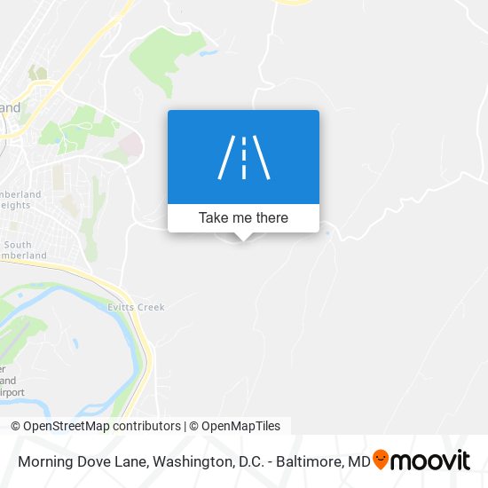 Mapa de Morning Dove Lane