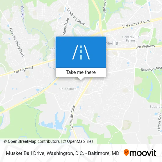Musket Ball Drive map