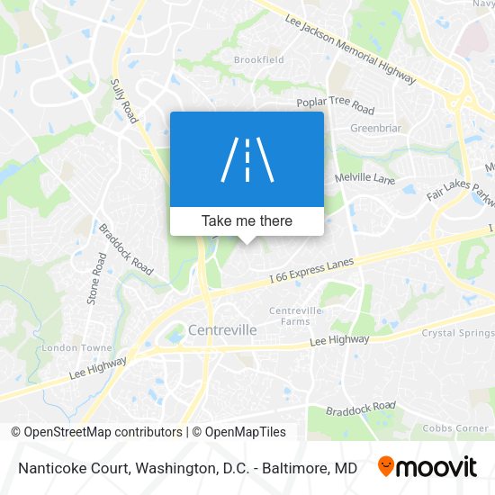 Nanticoke Court map