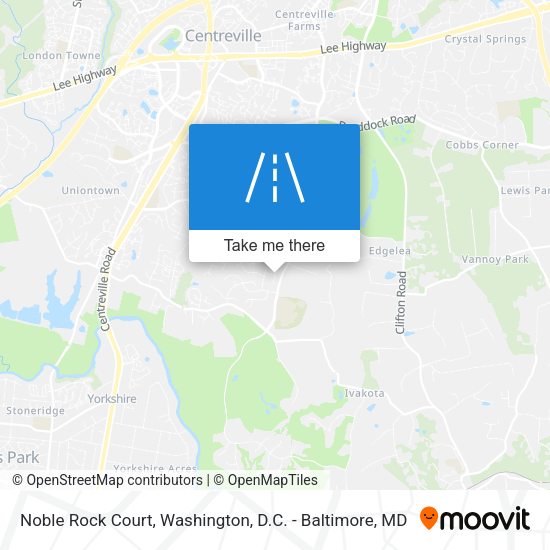 Mapa de Noble Rock Court