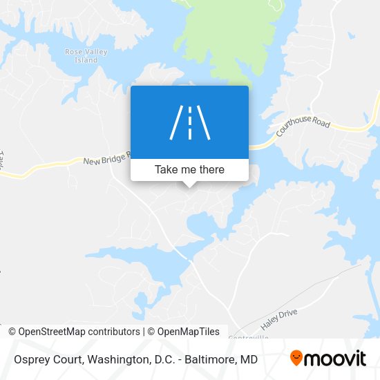 Mapa de Osprey Court
