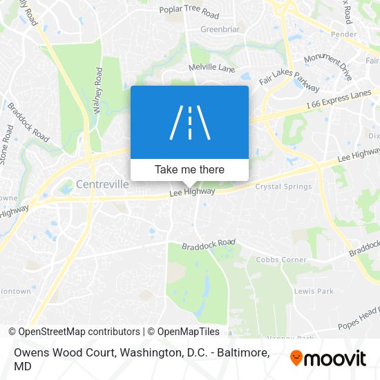 Mapa de Owens Wood Court
