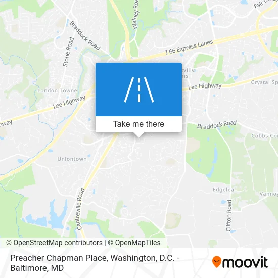 Preacher Chapman Place map