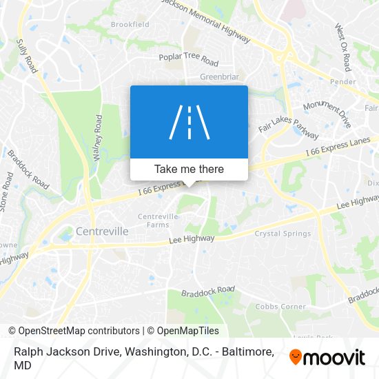 Ralph Jackson Drive map