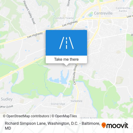 Mapa de Richard Simpson Lane