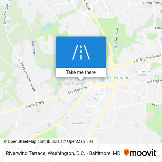 Mapa de Riverwind Terrace