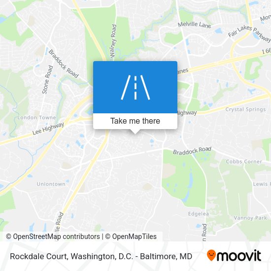 Rockdale Court map