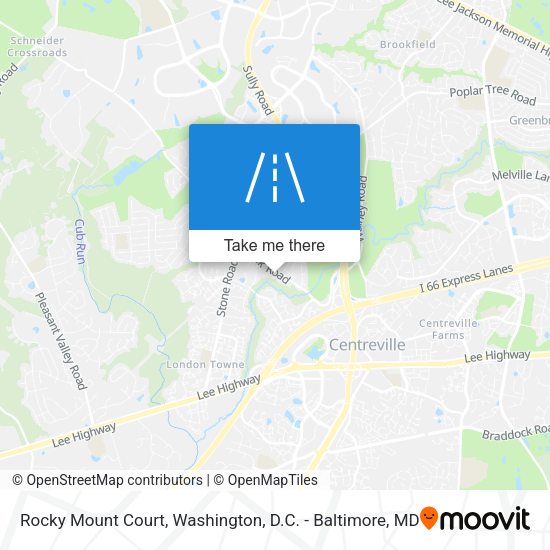 Rocky Mount Court map
