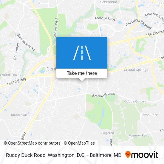 Ruddy Duck Road map