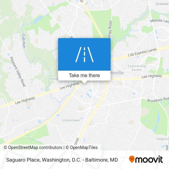 Mapa de Saguaro Place