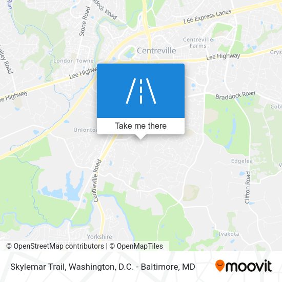 Mapa de Skylemar Trail