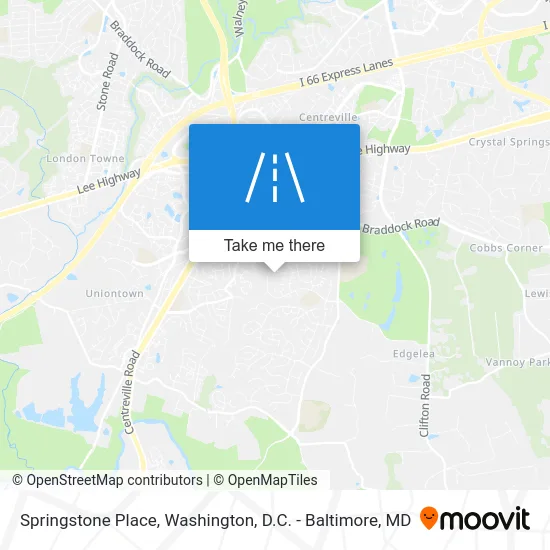 Springstone Place map