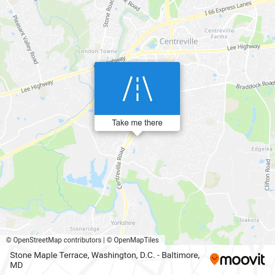 Stone Maple Terrace map