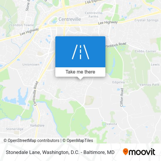 Stonedale Lane map