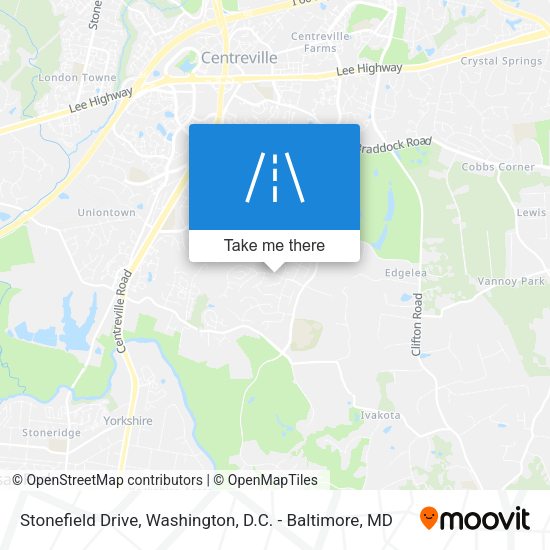 Stonefield Drive map