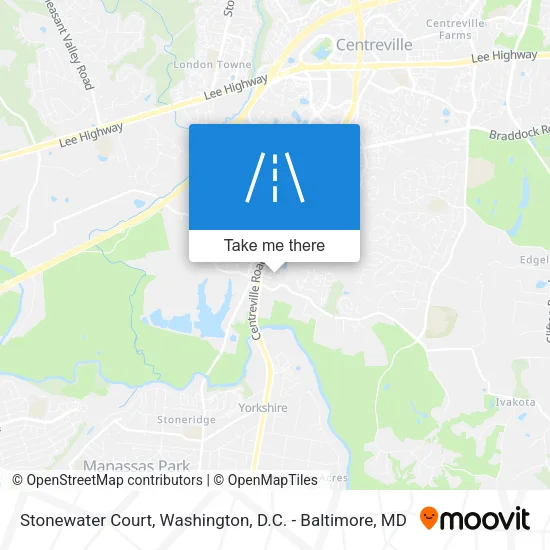 Mapa de Stonewater Court