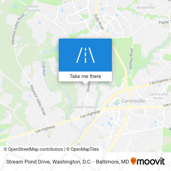 Mapa de Stream Pond Drive