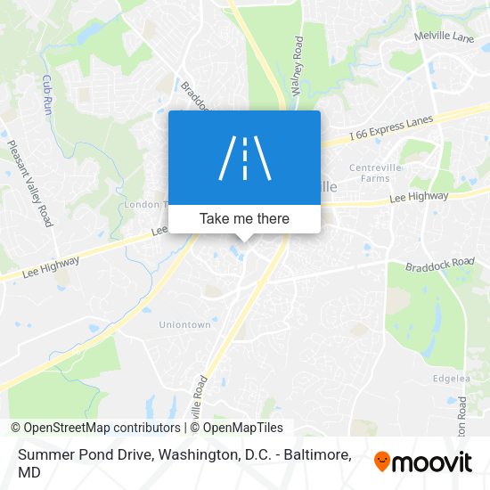 Summer Pond Drive map