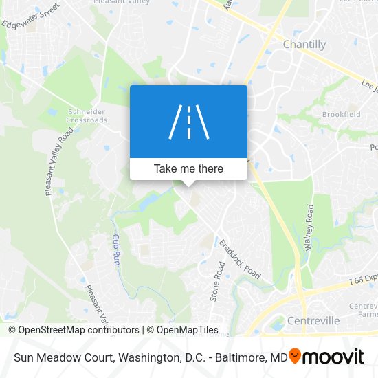 Mapa de Sun Meadow Court